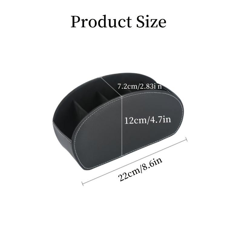 Multifunctional Remote Control Holder with 5 Compartments