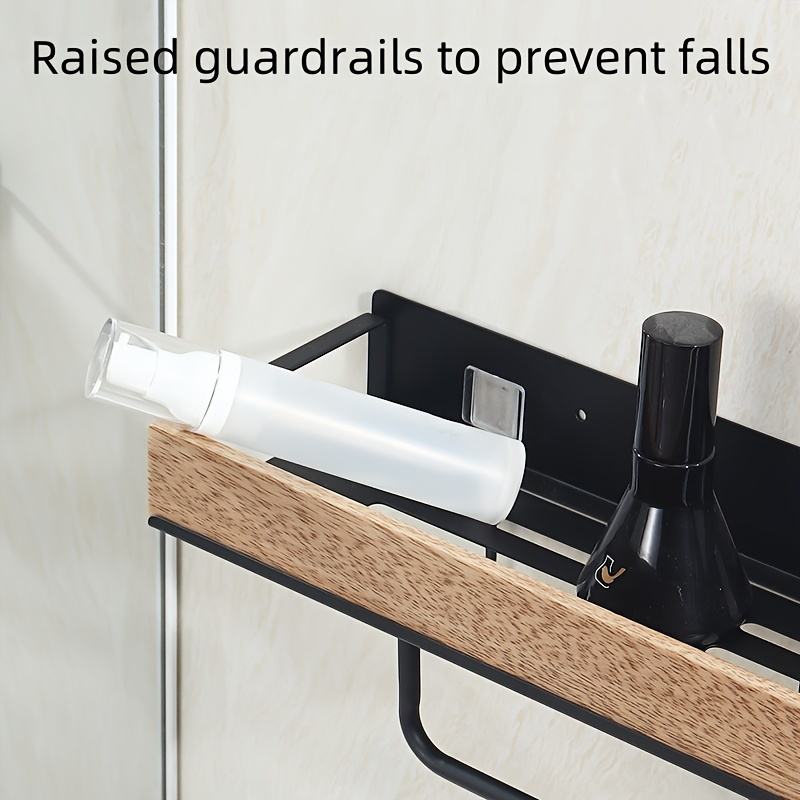 Multifunctional Wall-Mounted Bathroom Shelf for Bathrooms, Kitchens, Vanities, and Vanity Areas