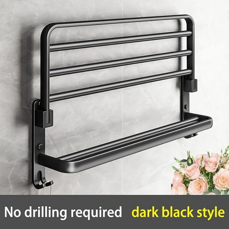 Modern Bathroom Accessories Set with Metal Construction