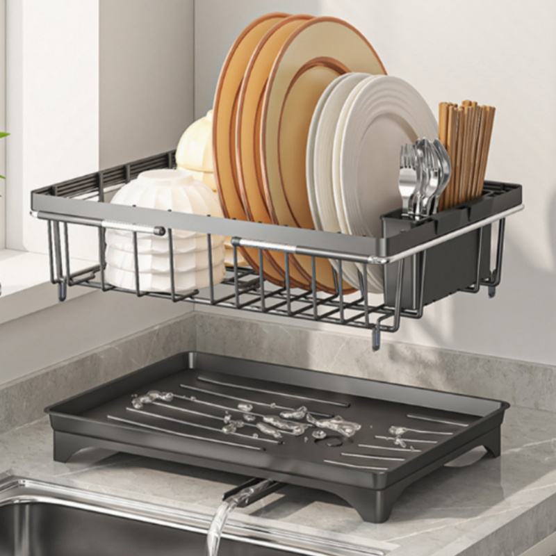 Multifunctional Kitchen Shelf with Drainage
