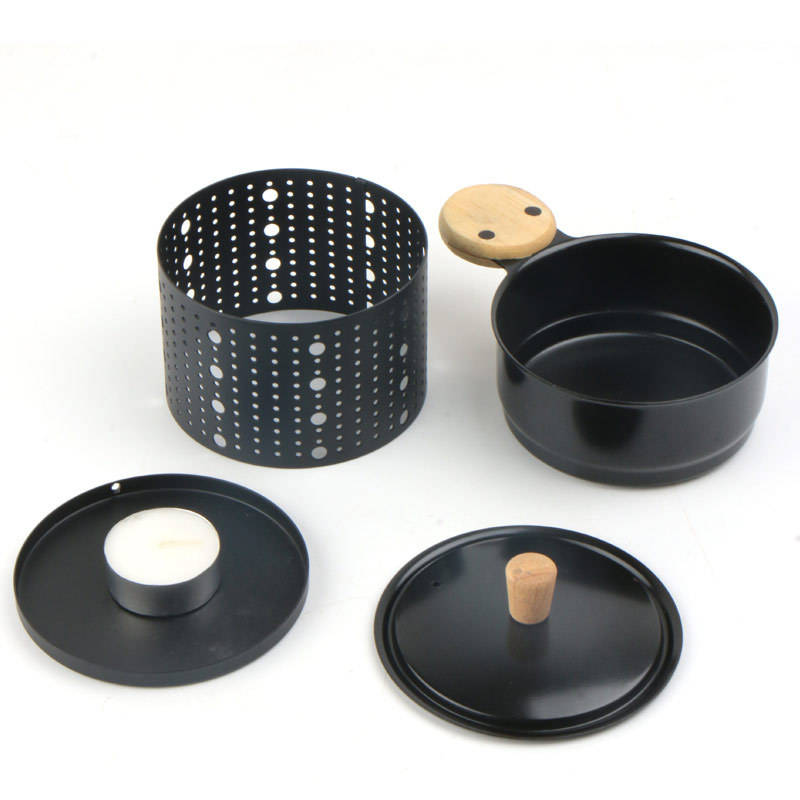 Mini Cheese Melting Set with Non-Stick Cheese Mold and Tealight Holder