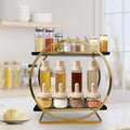 2 Tier Parfum Organizer for Dresser, Perfume Makeup Stand Organizer for Vanity, Cosmetic Ideal Gift for Perfume Enthusiasts