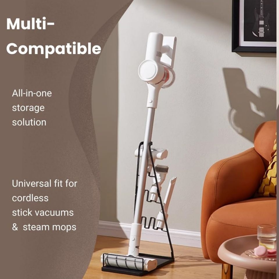 Adjustable Durable Metal Organizer for Portable Multipurpose Handheld Vacuum Holder