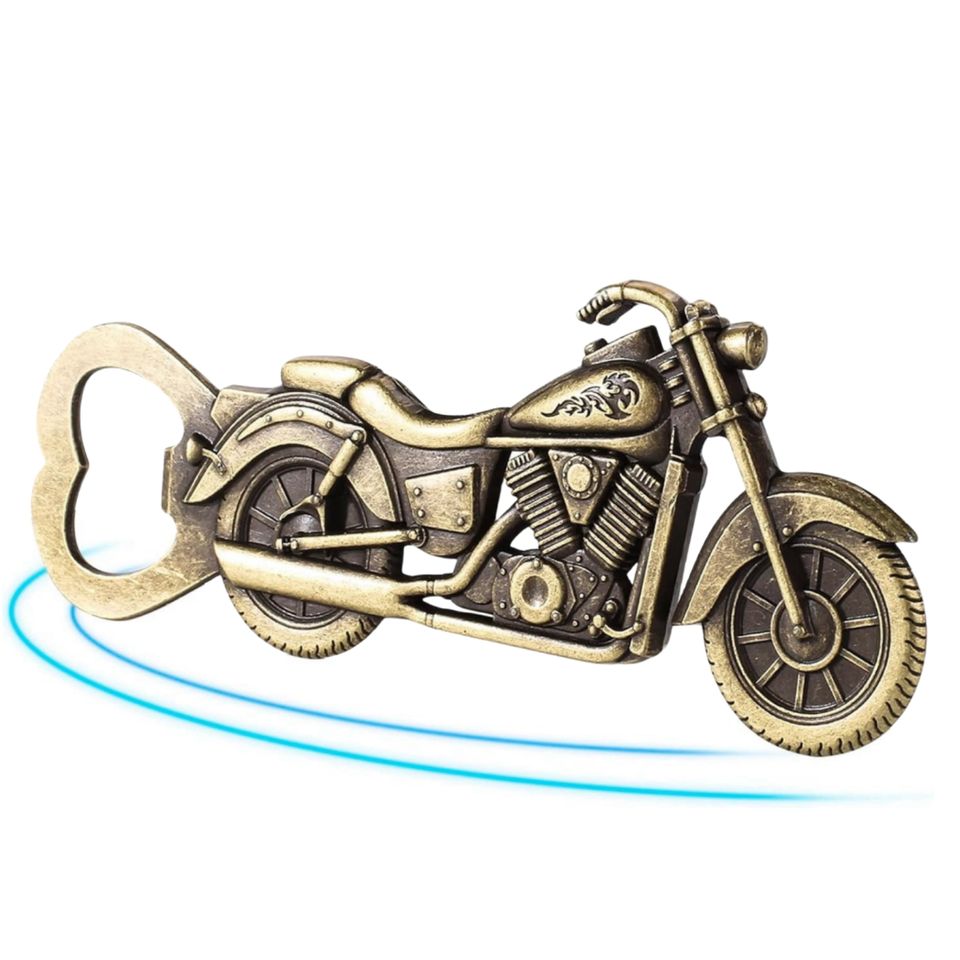 Motorcycle Zinc Alloy Bottle Opener Keychain