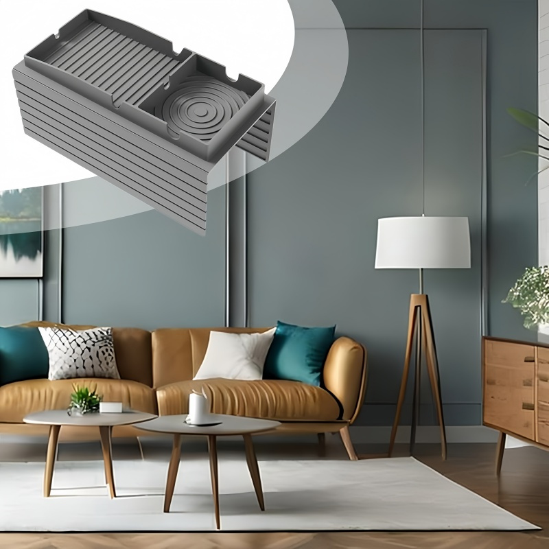 Silicone Sofa Armrest Organizer Cup Holder Tray Sofa Arm Tray Sofa Seat Armrest Remote and Phone Organizer