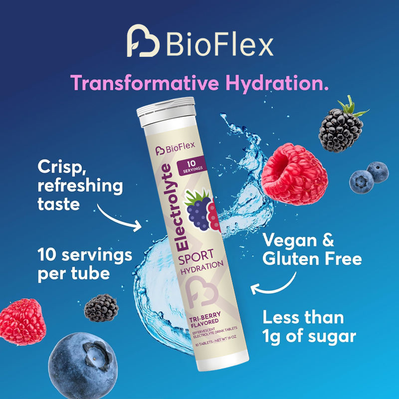 OEM Private Label Tri-Berry Flavored Sugar-Free Effervescent Electrolyte Drink Tablet Energy Supplement for Adults