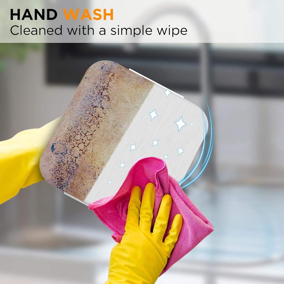 Stainless Steel Flat Bottom Square Spatula Non-Stick Grill Kitchen Tool Hamburger Burger Meat Press Poultry Meat Tools