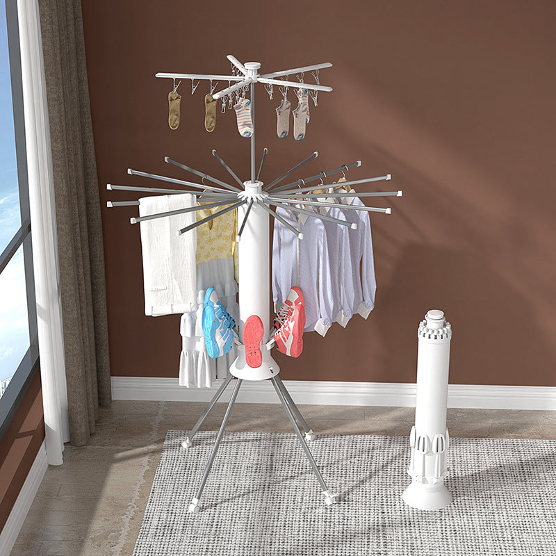 Multifunctional Foldable Laundry Drying Rack for Clothes and Shoes