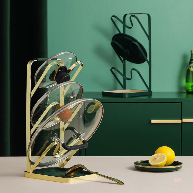 Pot Lid Organizer for Cutting Boards and Pot Lids