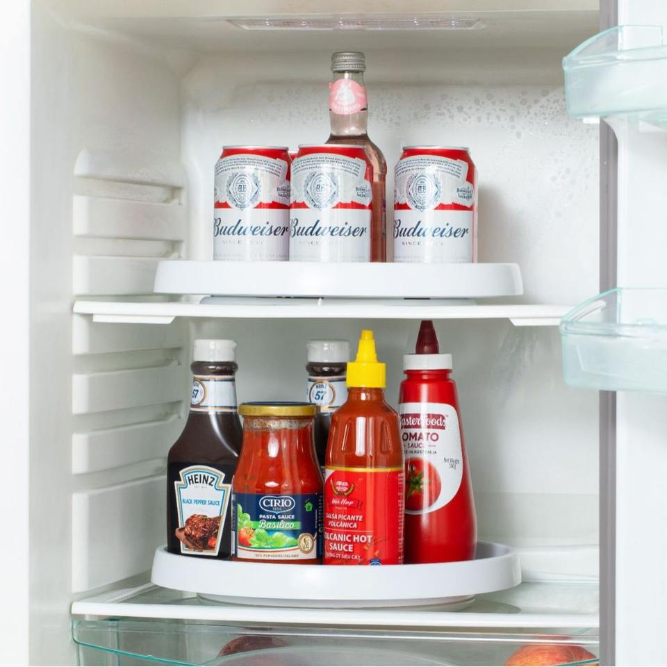 Rotatable Kitchen Silicone Spice Rack - Kitchen & Bathroom Organizer