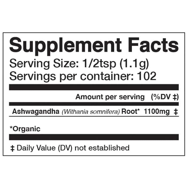 Bulk Natural 100% Pure Organic Ashwagandha Root Extract KSM 66 Powder Supplement