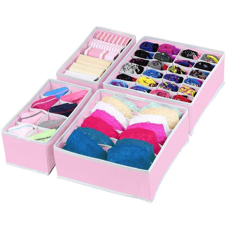 Drawer Divider Set for Household Wardrobe Organizer