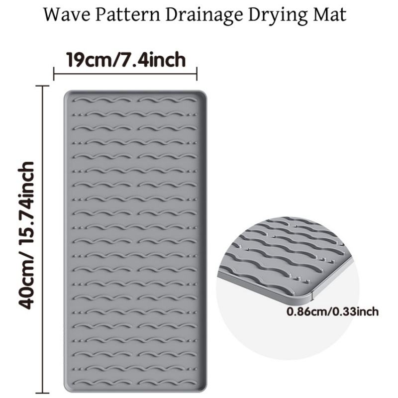 Silicone Coffee Manipulation Mat - Easy to Clean Kitchen Accessory