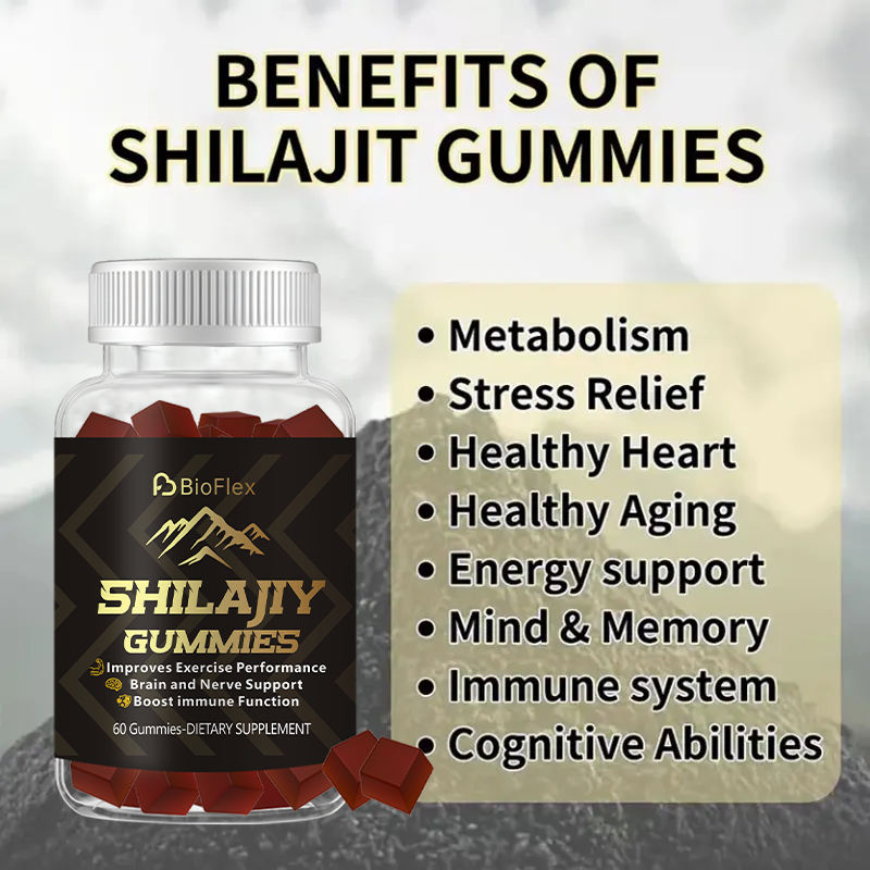 Pure Himalayan Shilajit Gold Resin Gummies