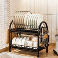 High-Quality Double-Layered Kitchen Shelf - Multi-functional Drain Rack