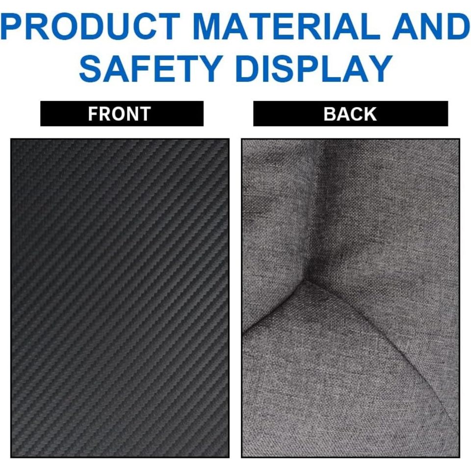 Carbon Fiber Lap Desk Portable Laptop Cushion with Storage Drawer