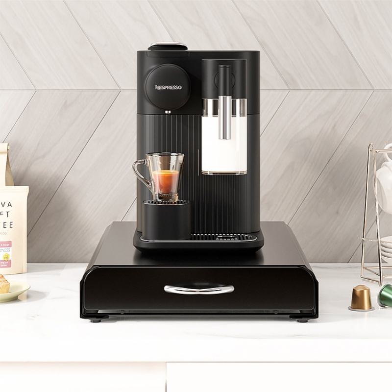 Metal Nespresso Coffee Capsule Drawer Box Organizer