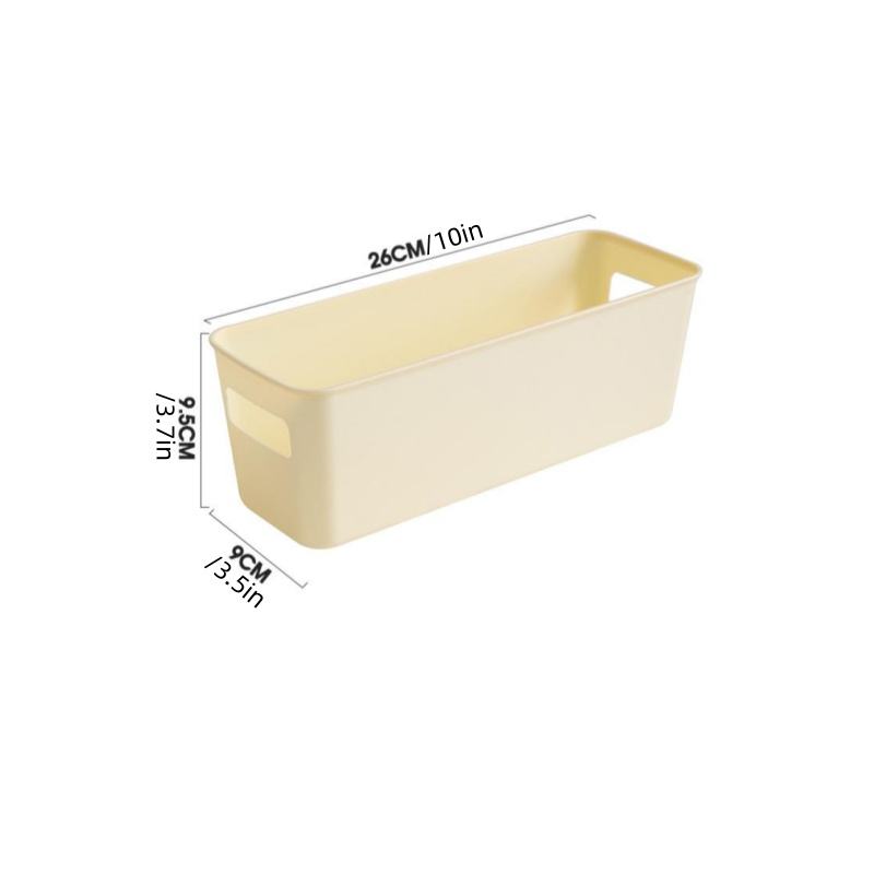 Multifunctional Desk Drawer Organizer Kitchen Spice Office Stationery Storage Box Set of 4