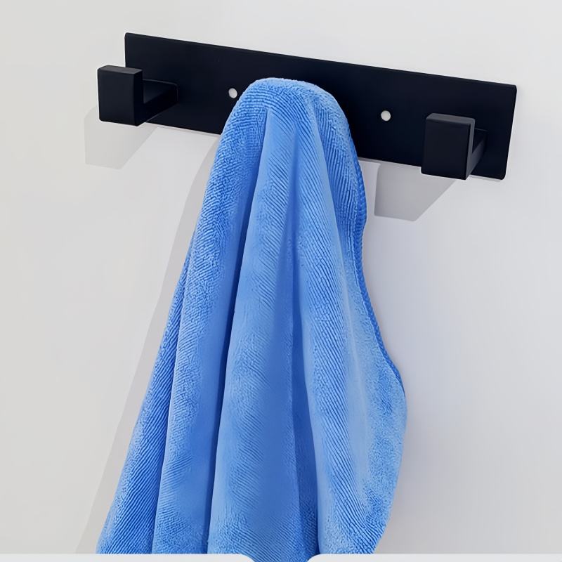 Right-Angle Hooks, Wall-Mounted Coat Rack Ideal for Entryways, Bathrooms, and Bedrooms for Clothing, Hats, and Bags Organization
