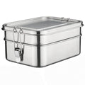 304 Stainless Steel Leak-proof Food Container with Removable Divider for Meal Prep
