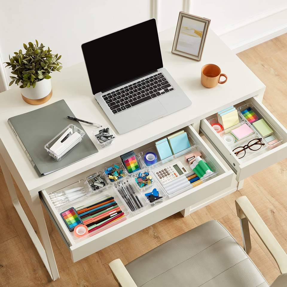 Multifunctional Drawer Organizer for Jewelry, Cosmetics, Kitchen Tools