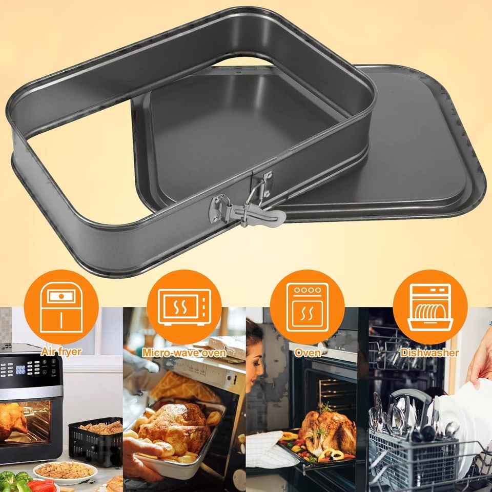 Non-Stick Cheesecake Pan with Carbon Steel Snap-off Features