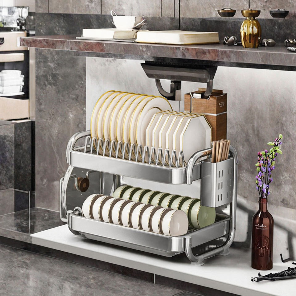 Stainless Steel High-Performance Kitchen Dish Rack
