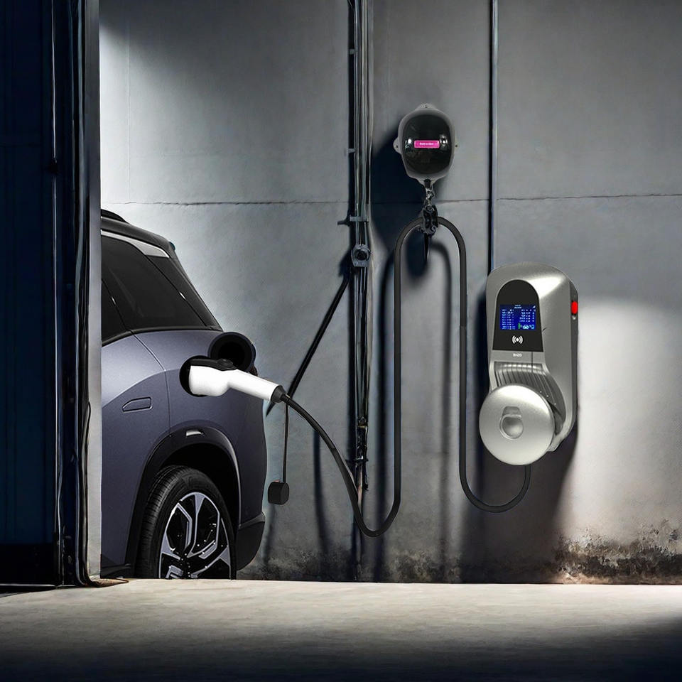 Automatic Electric Vehicle Charging Cable Retractor