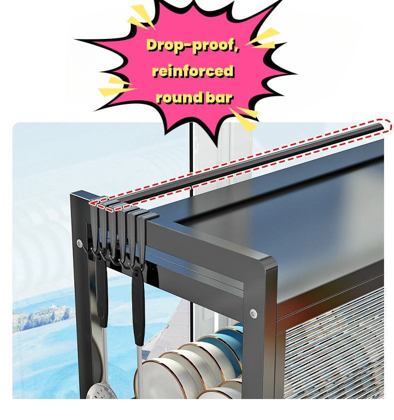 Adjustable Over-the-Sink Dish Drying Rack Kitchen Organizer