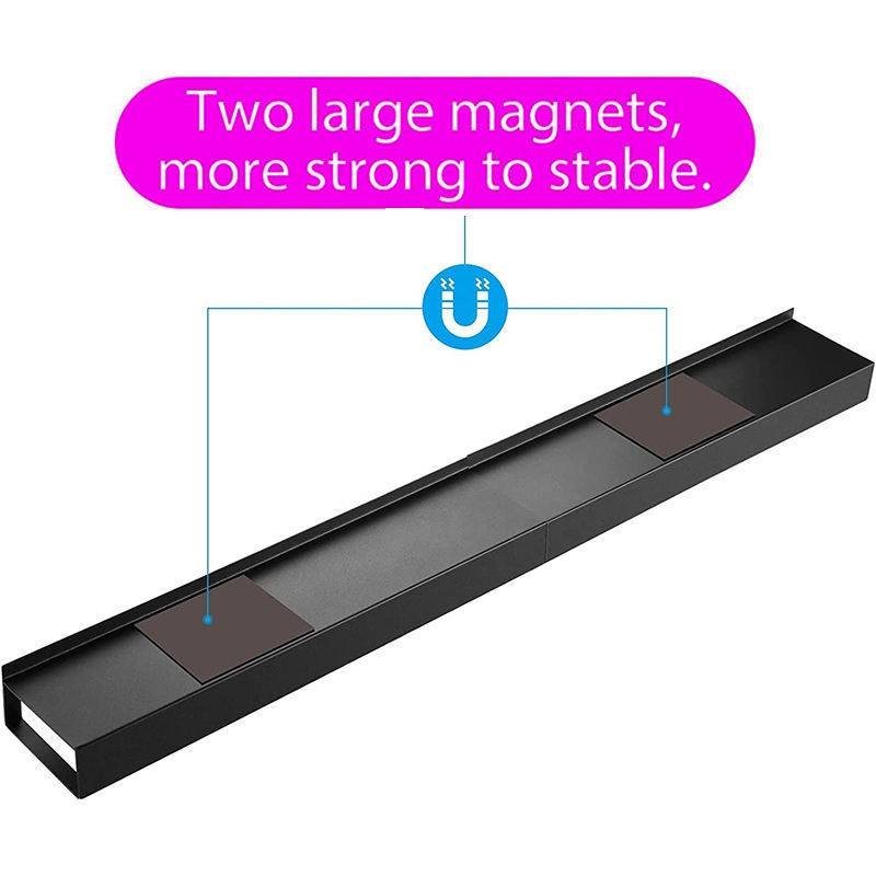 Stainless Steel Magnetic Spice Rack Kitchen Stove Magnet Spice Jar Holder