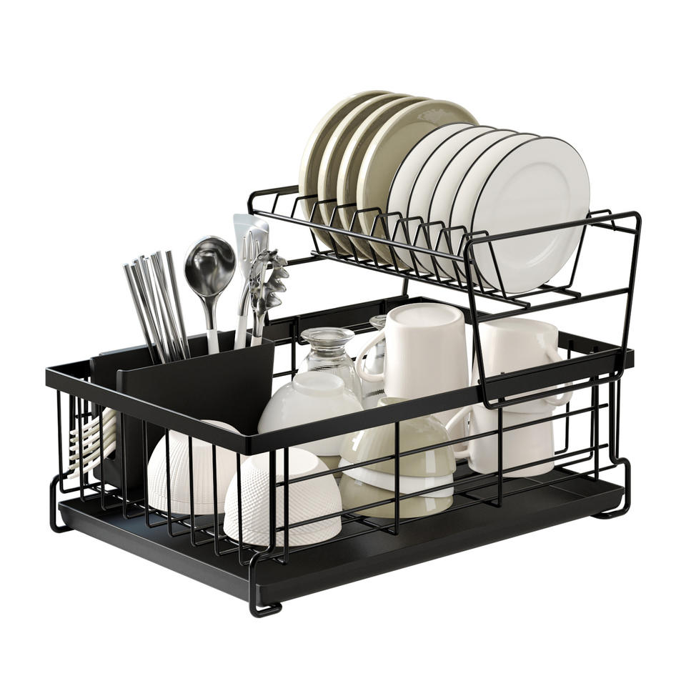 Kitchen Bowls and Plates Organizers Utensils Storage Holder Shelf Dish Rack