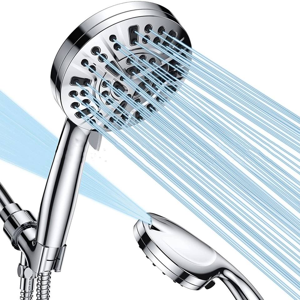 High-Quality Handheld Stainless Steel High Pressure Rain Shower Head Set
