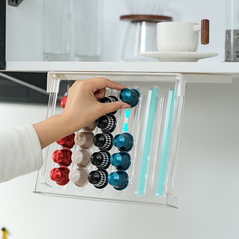 Coffee Pod Capsule Drawer Organizer for Nespresso Original Pods