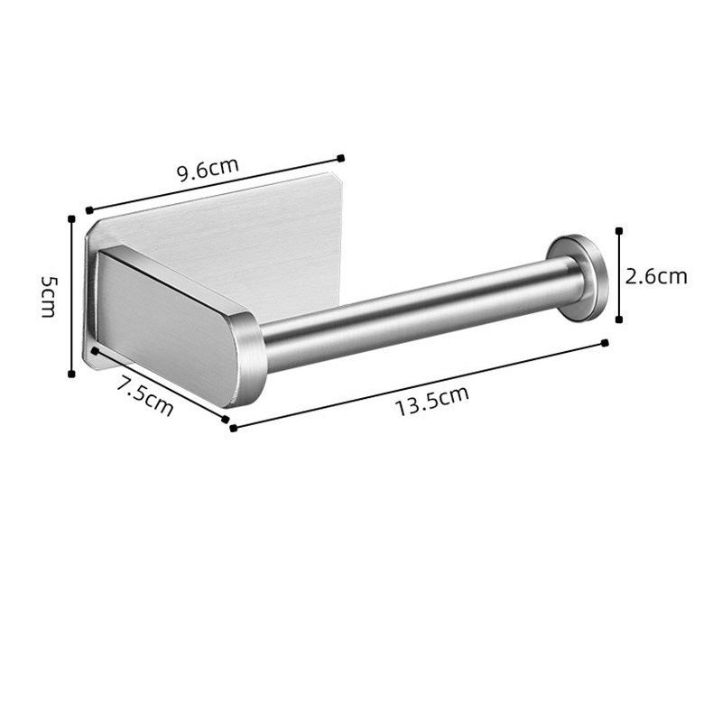 Modern Stainless Steel Toilet Paper Holder Wall Mount for Hotel Bathroom Restaurant