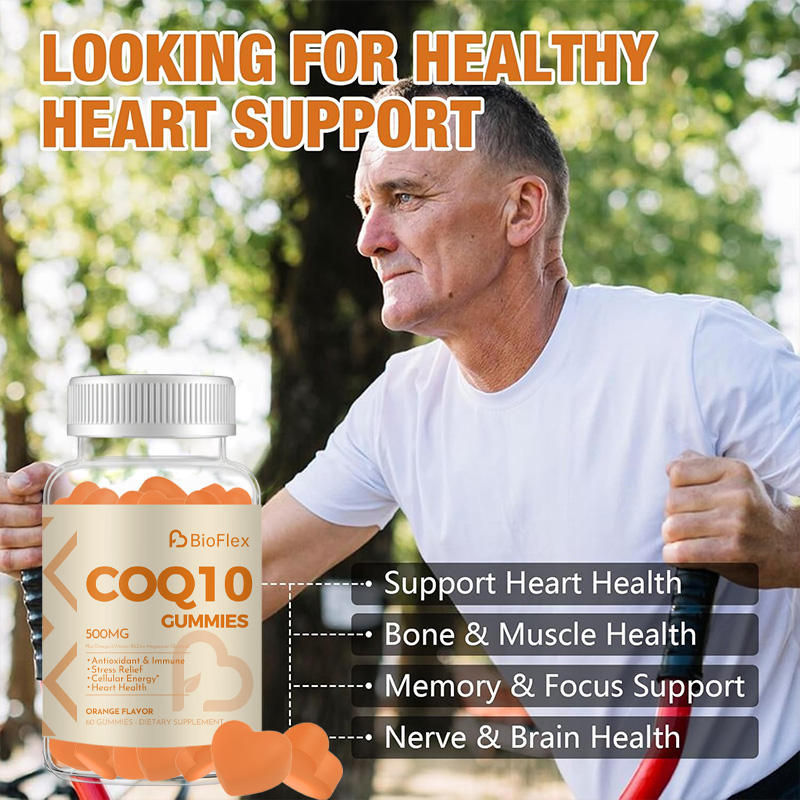 OEM Private Label HALAL CoQ10 Gummies - Antioxidant & Anti-Aging Supplement