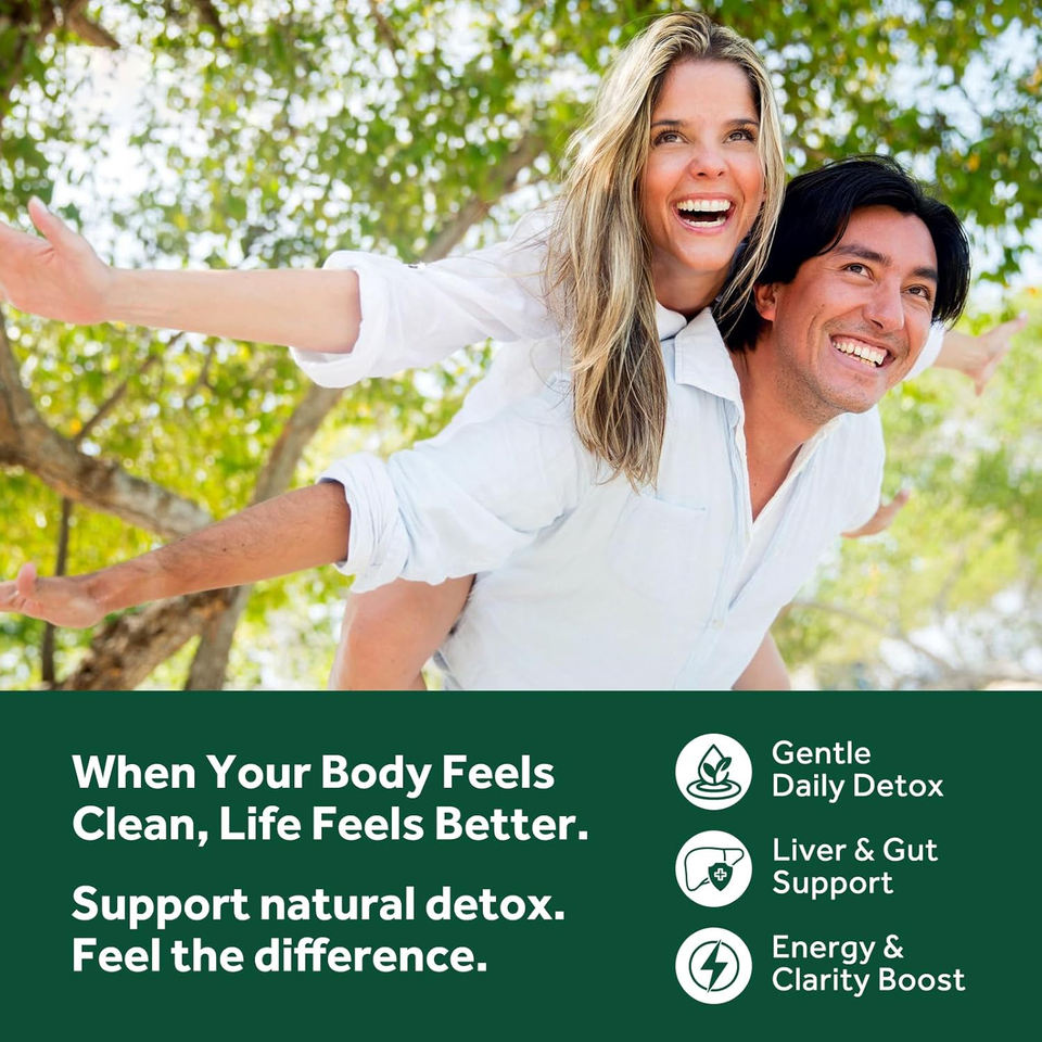 Liver Cleanse Detox & Repair Gummies with Milk Thistle Supplement Including NAC, Alpha-Lipoic Acid, Dandelion, Turmeric for Antioxidants