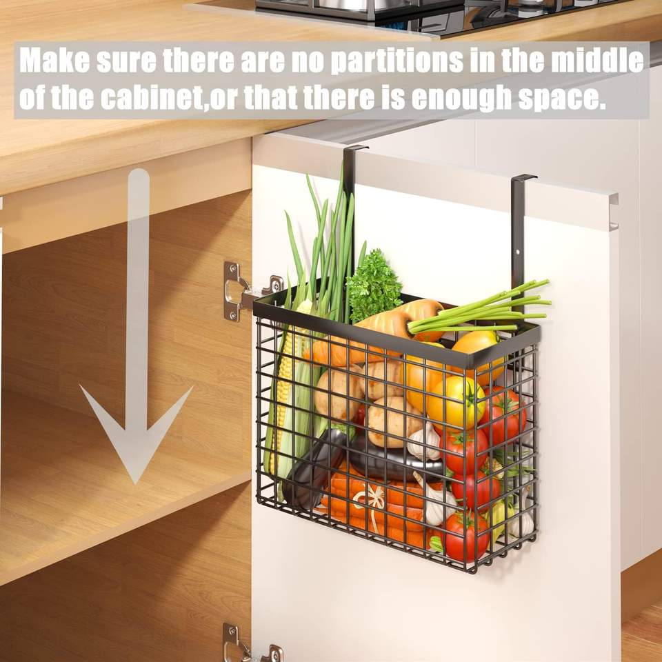 Over-the-Door Storage Rack with Towel Holder