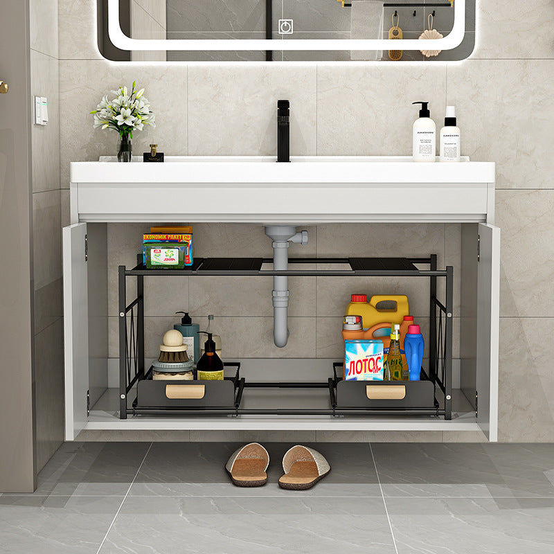 Extendable Storage Holder for Kitchen Sink at Home