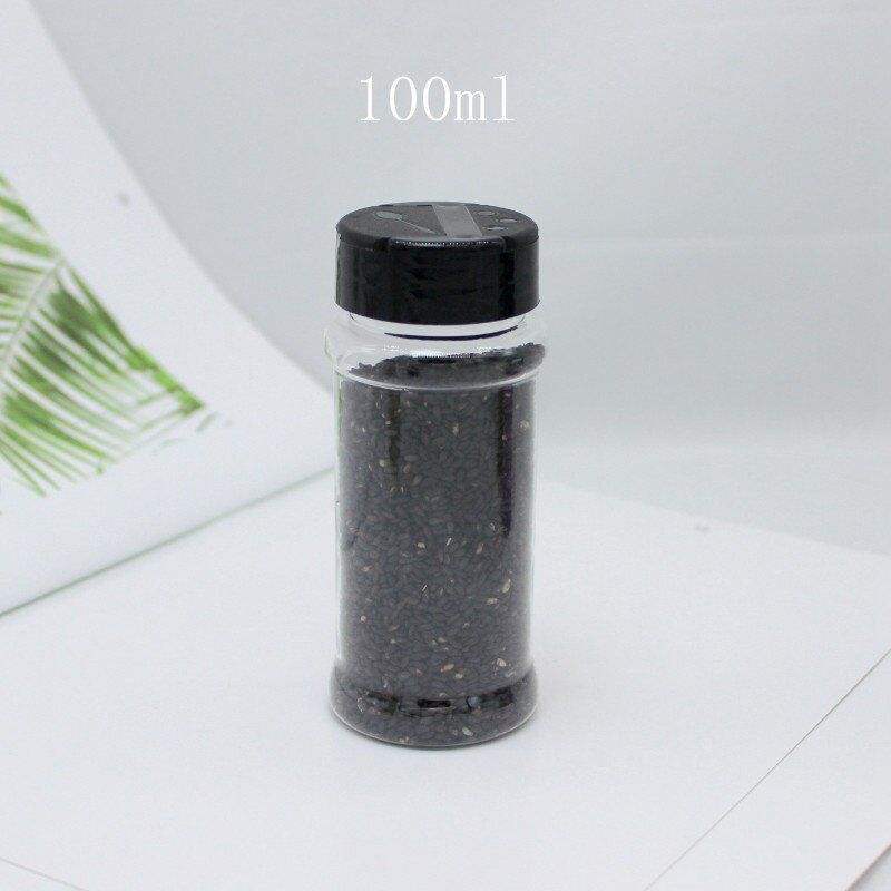 Rotating Wall-Mounted Plastic Spice Rack for Kitchen