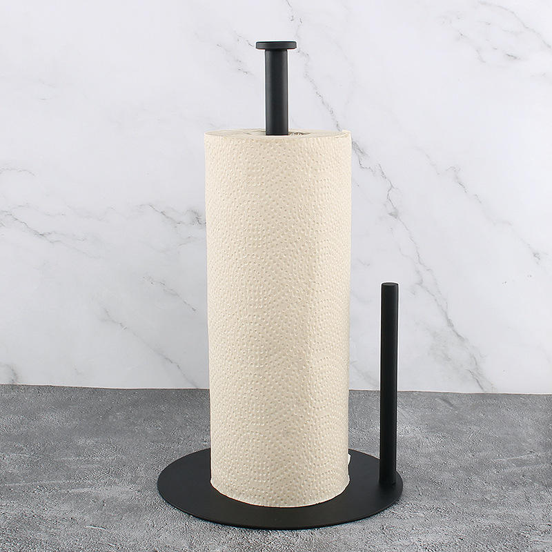 Detachable Paper Towel Holder Stand in Stainless Steel