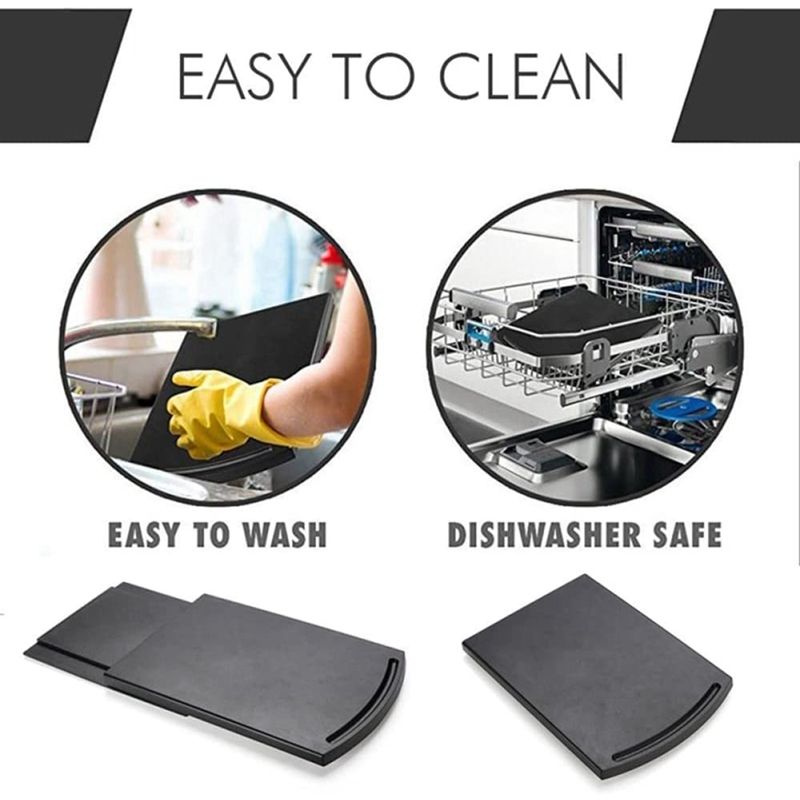 Kitchen Sliding Caddy Coffee Machine Tray with Smooth Rolling Wheels