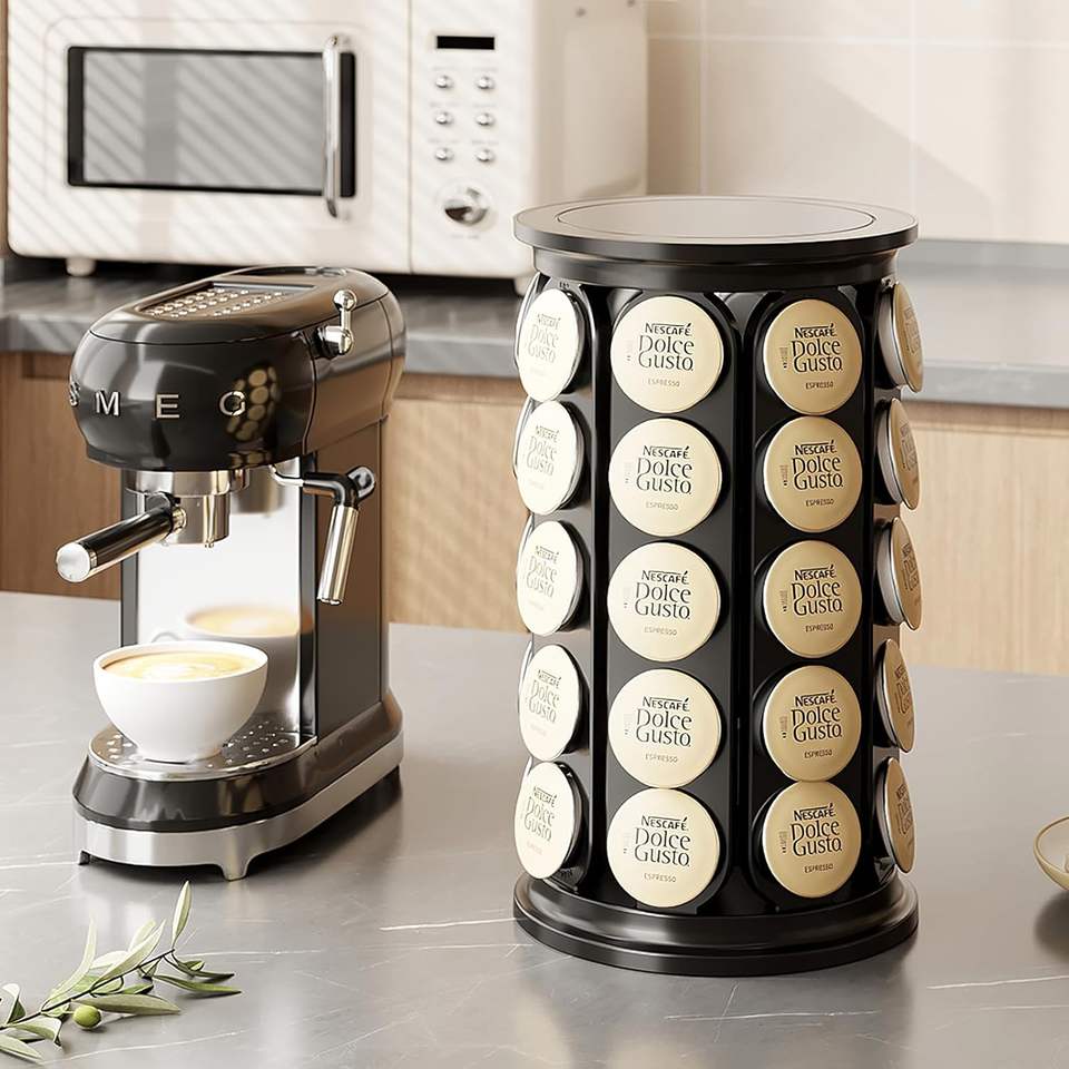 Rotating Coffee Capsule Organizer