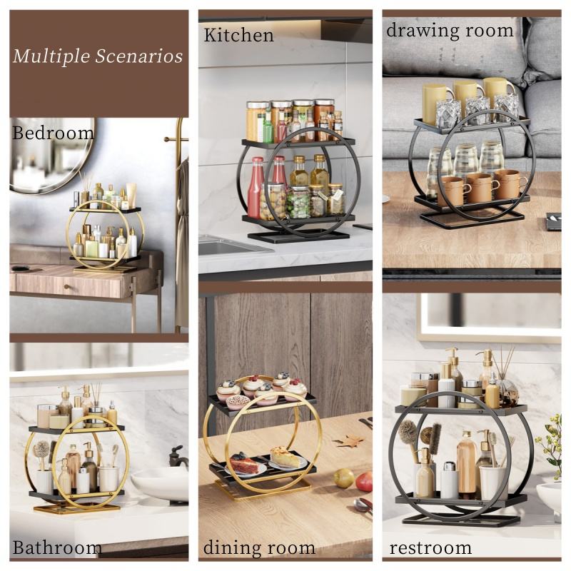 Multifunctional Bathroom Shelf Cosmetic Storage Organizer Makeup Holder Cosmetic Bag Rack
