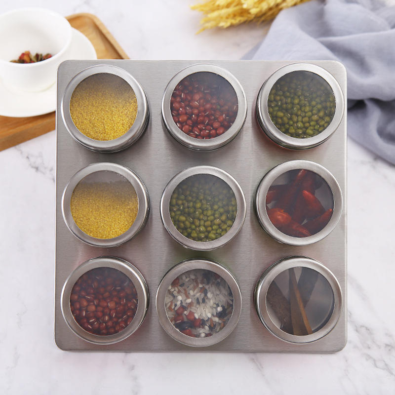 Spice Jar Rack Set