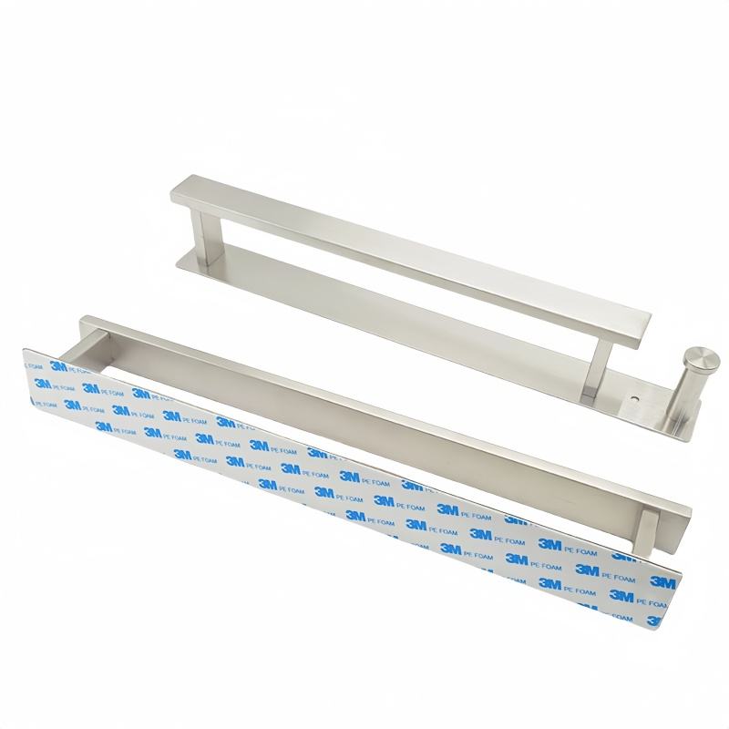 Stainless Steel Bathroom Holder Durable Towel Rack for Apartments, Hotels, Kitchens, and Basement Storage Spaces