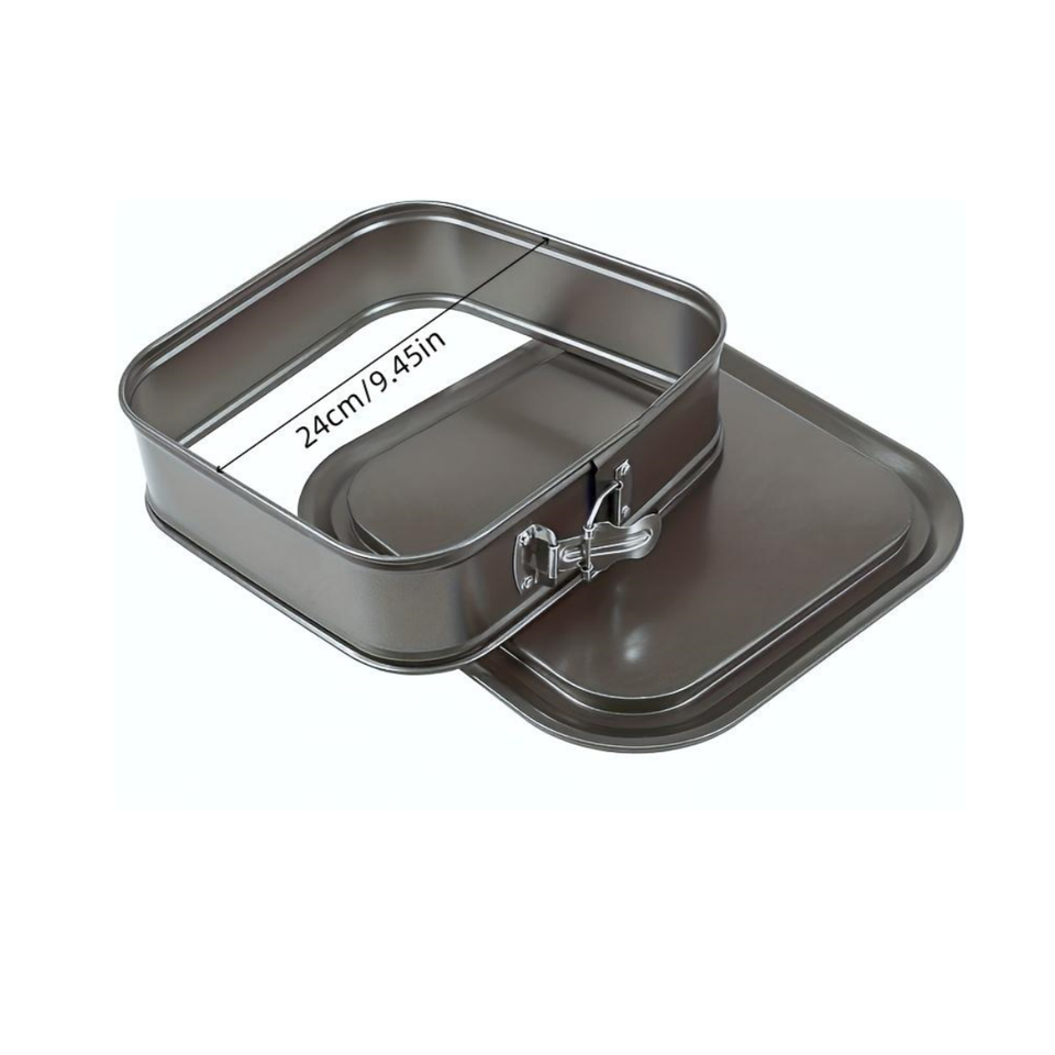 Non-Stick Removable Square Baking Pan with Square Base