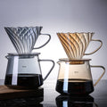 Glass Coffee Dripper with Glass Handle