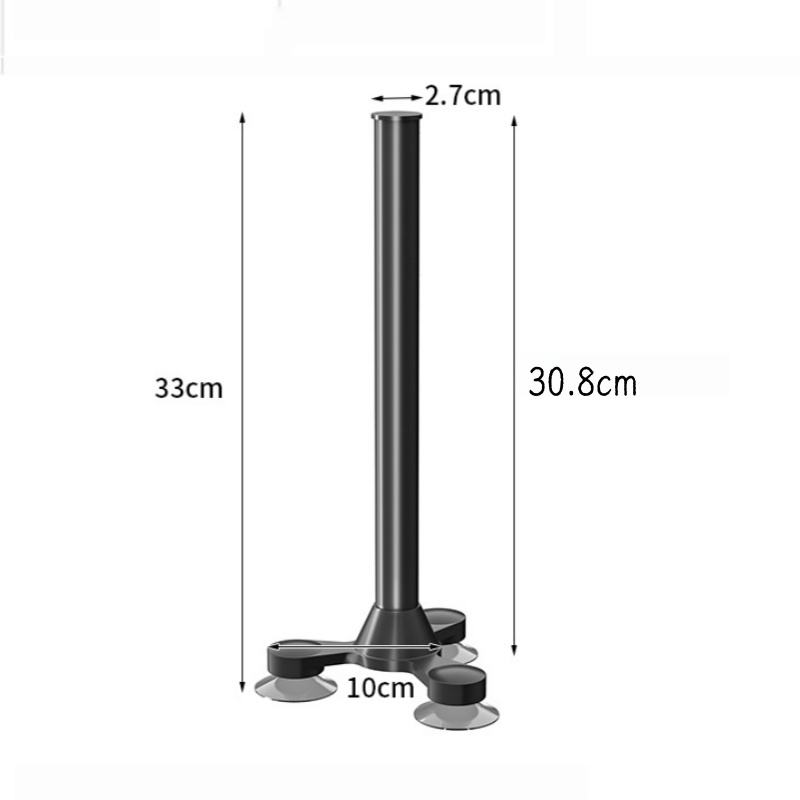 Countertop Paper Towel Holder, Freestanding Kitchen Paper Towel Holder, Suction Cup Table Paper Towel Holder