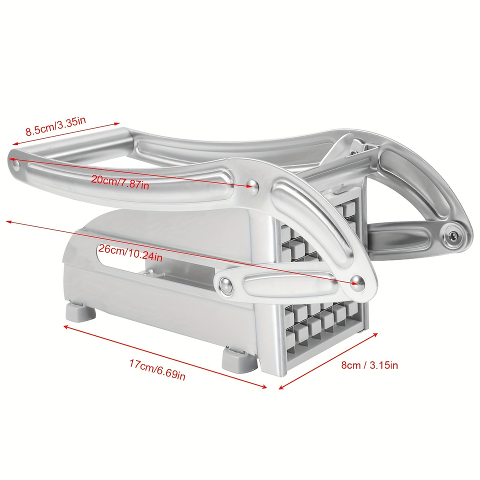 Professional Stainless Steel French Fries Cutter and Veggie Slicer