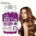 Biotin Collagen Keratin Gummy Bears Hair Growth Accelerator Vitamins